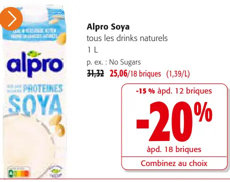 Offre: Alpro Protéines Soya