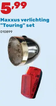 Promotie: verlichting "Touring" set