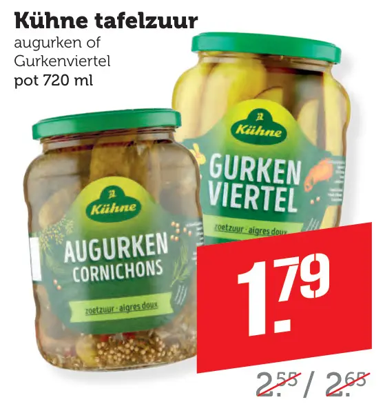 Aanbieding: Tafelzuur