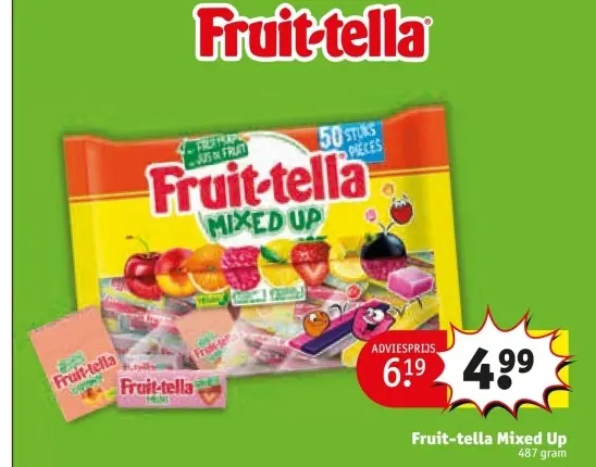 Aanbieding: Fruit-tella Mixed Up