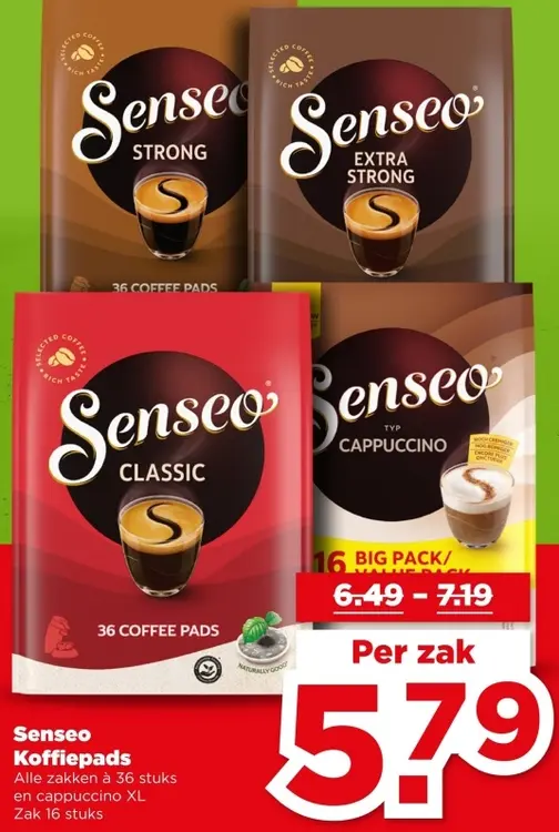 Aanbieding: Koffiepads