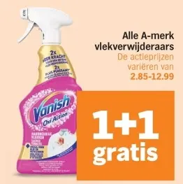 Aanbieding: Alle A-merk vlekverwijderaars