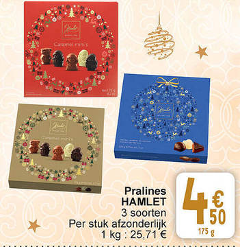 Aanbieding: Pralines HAMLET