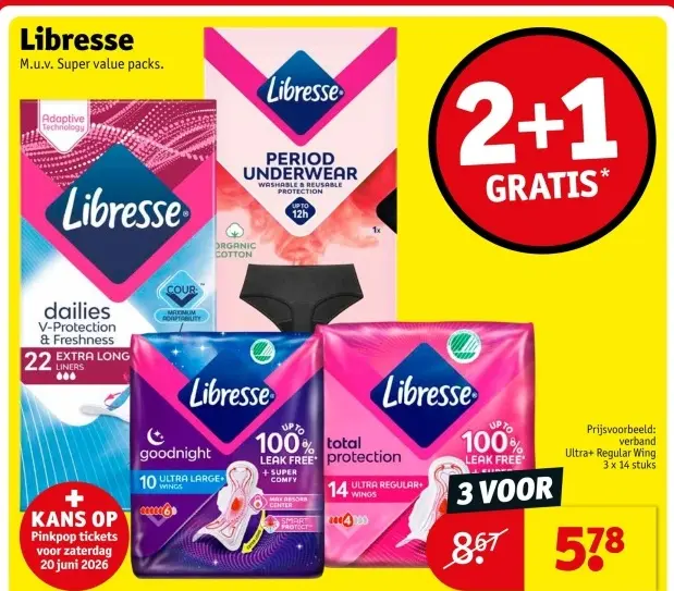 Aanbieding: Libresse 