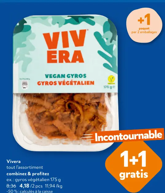 Offre: Gyros végétalien