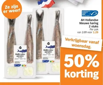 Aanbieding: AH Hollandse Nieuwe haring
