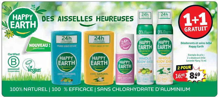 Offre: Déodorants et soins bébé