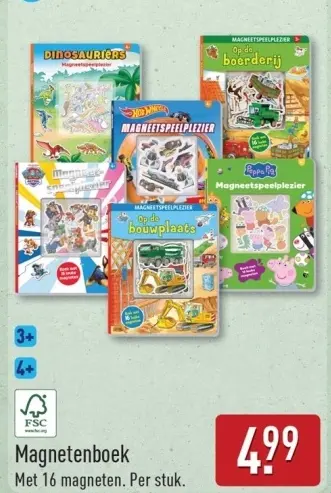 Aanbieding: Magnetenboek