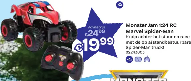 Promotie: Marvel Spider-Man 1:24 RC