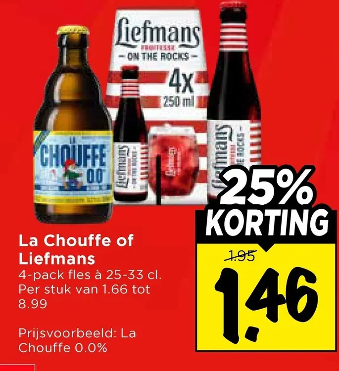 Aanbieding: La Chouffe of Liefmans