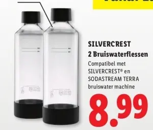 Aanbieding: Bruiswaterflessen