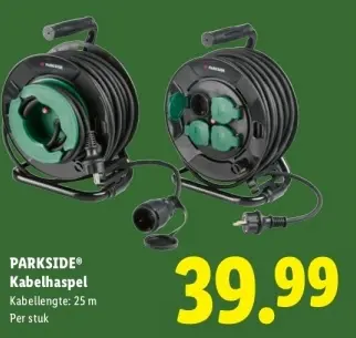 Aanbieding: PARKSIDE® Kabelhaspel