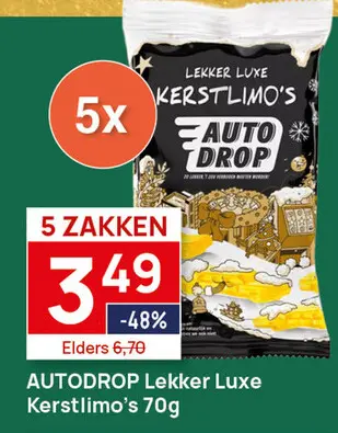 Aanbieding: AUTODROP Lekker Luxe Kerstlimo's