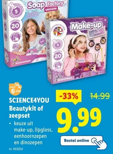 Aanbieding: Beautykit of zeepset