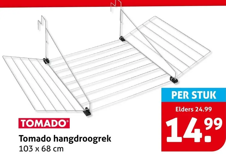 Aanbieding: Hangdroogrek