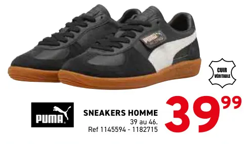 Offre: Sneakers homme