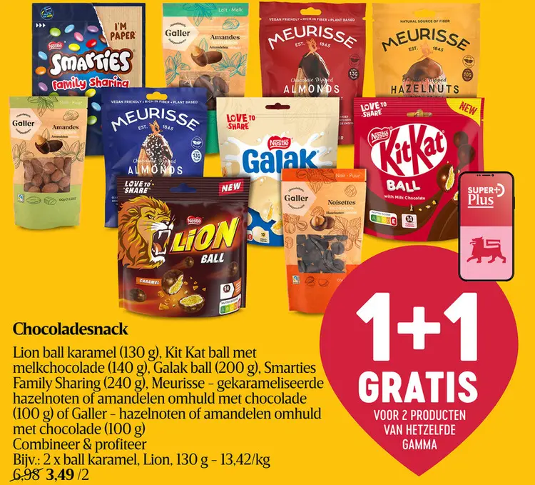 Promotie: Chocoladesnack