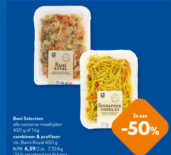Promotie: Oosterse maaltijden