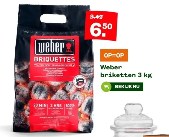 Aanbieding: briketten