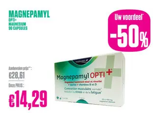 Aanbieding: Magnepamyl opti+ magnesium