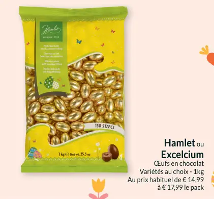 Offre: Œufs en chocolat