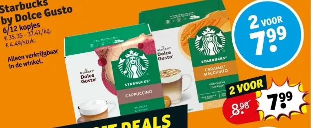 Aanbieding: Starbucks by Dolce Gusto