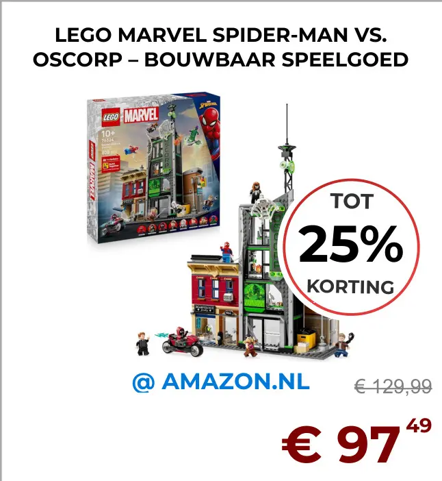 Aanbieding: Lego MARVEL spider-man vs. oscorp