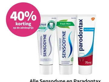 Aanbieding: Sensodyne en Parodontax