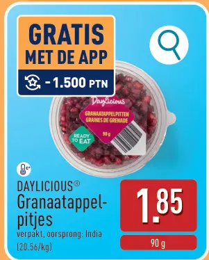 Promotie: Granaatappelpitjes