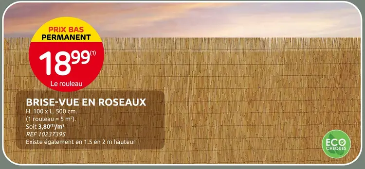 Offre: Brise-vue en roseaux