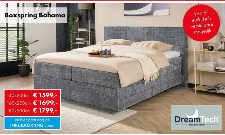 Promotie: Bahama boxspring