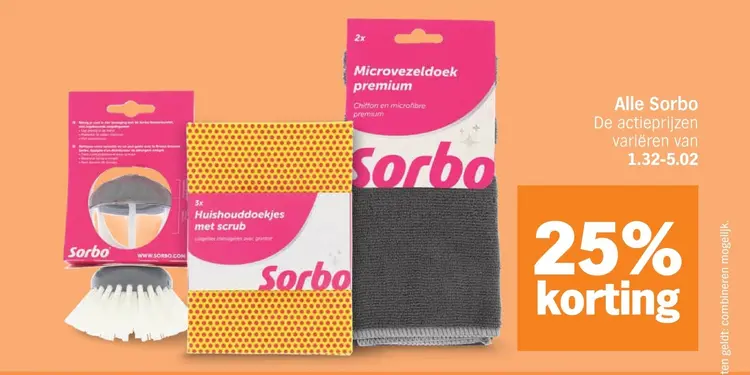 Aanbieding: Alle Sorbo 