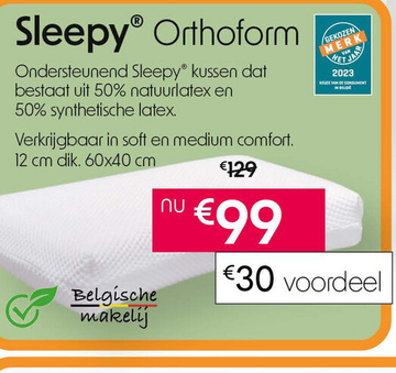 Aanbieding: Sleepy Orthoform