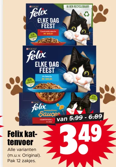 Aanbieding: Felix kattenvoer