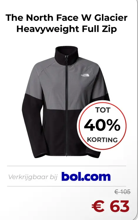 Aanbieding: Glacier Heavyweight Full Zip