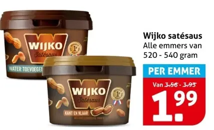 Aanbieding: Wijko satésaus
