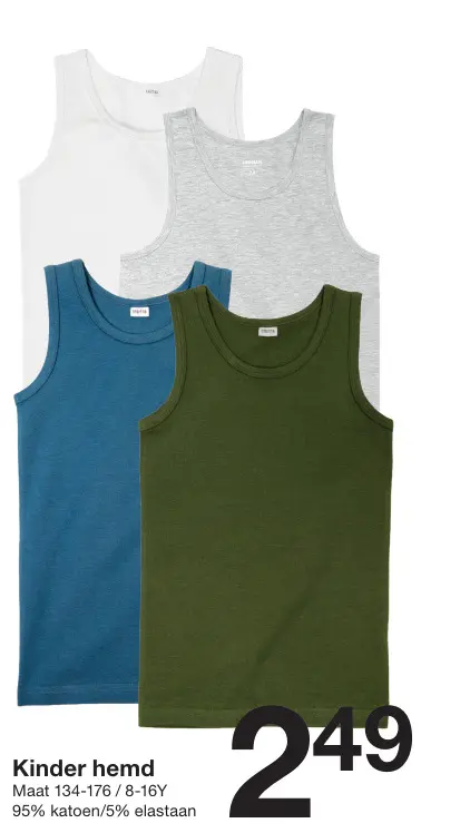 Promotie: Kinder hemd