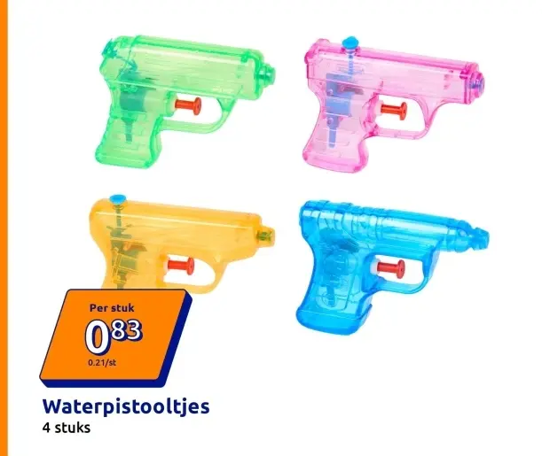 Promotie: Waterpistooltjes