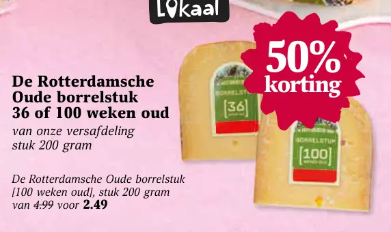 Aanbieding: De Rotterdamsche Oude borrelstuk
