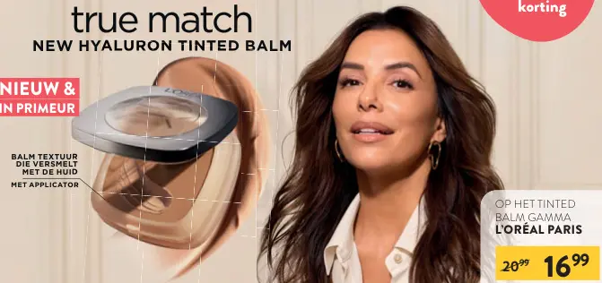 Promotie: True match new hyaluron tinted balm