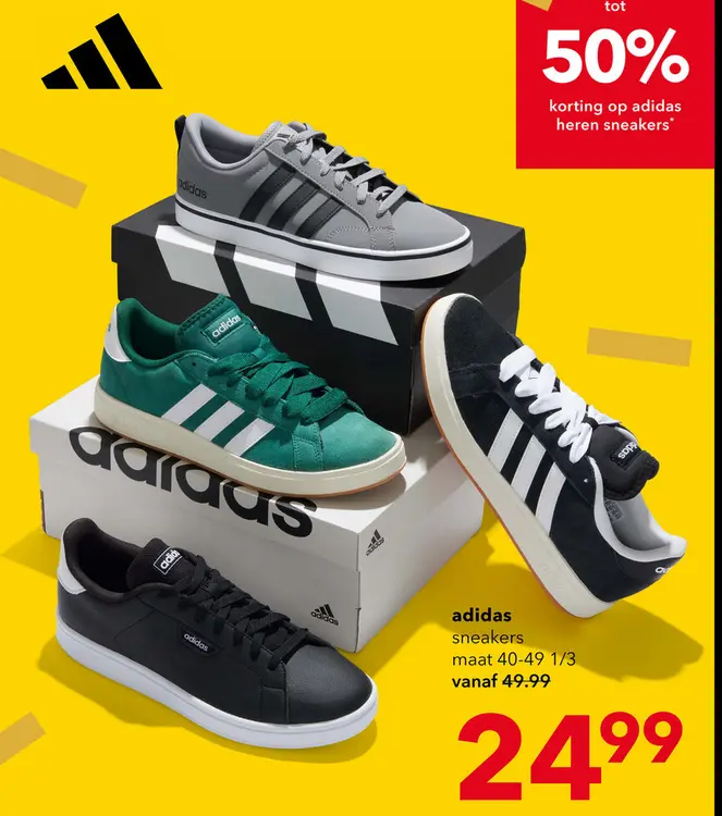 Aanbieding: adidas sneakers