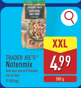 Aanbieding: Trader Joe's Natural Nut-Mix Notenmix
