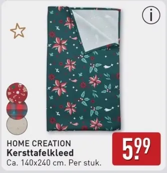 Aanbieding: Kersttafelkleed