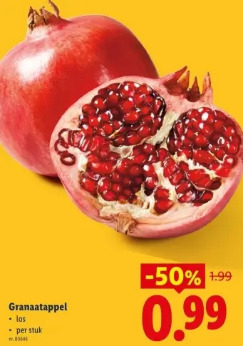 Promotie: Granaatappel