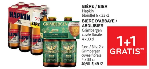 Offre: Grimbergen cuvée florale