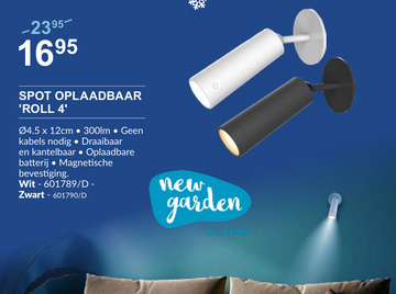 Aanbieding: SPOT OPLAADBAAR 'ROLL 4'