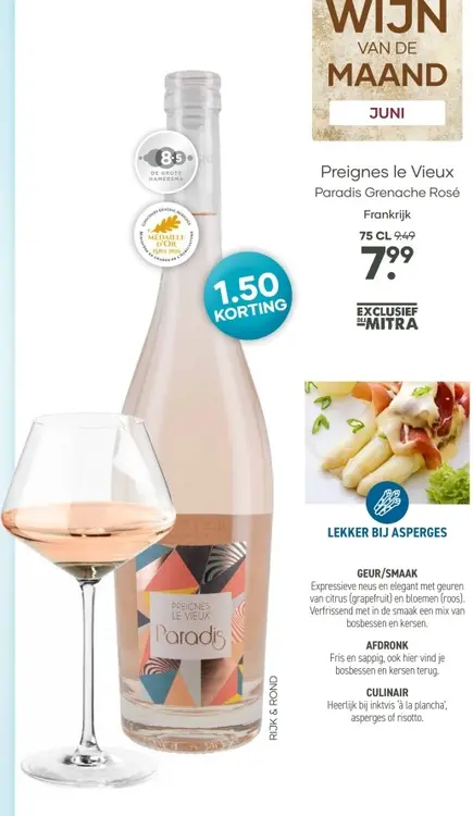 Aanbieding: Preignes le Vieux Paradis Grenache Rosé