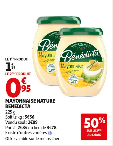 Promotie: Mayonnaise nature