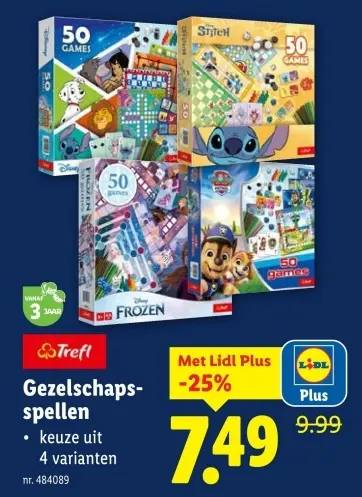 Aanbieding: Gezelschapsspellen
