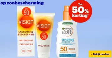 Aanbieding: zonbescherming